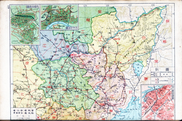 吉林省历史地图大全插图15 吉林省历史地图大全插图15