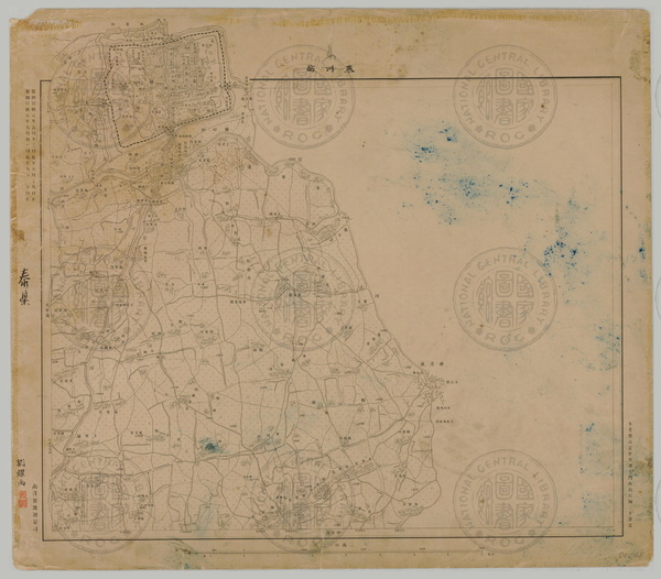 江苏泰州历史地图大全插图4 江苏泰州历史地图大全插图4