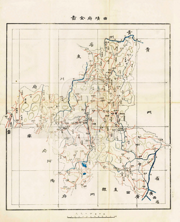 云南曲靖历史地图大全插图1