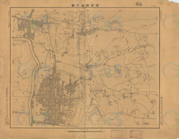 江苏淮安历史地图大全插图6 江苏淮安历史地图大全插图6