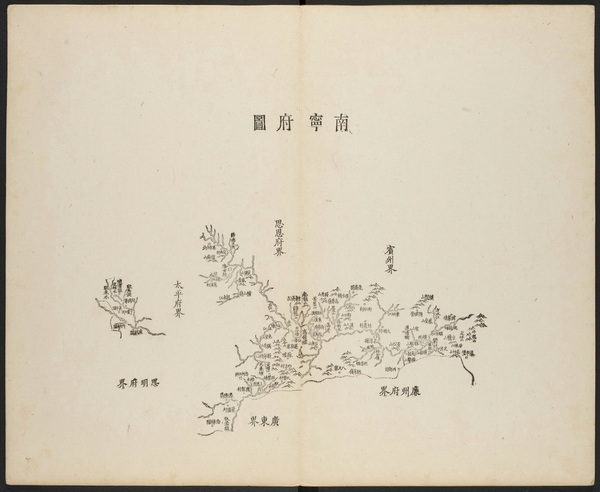 广西南宁历史地图大全插图