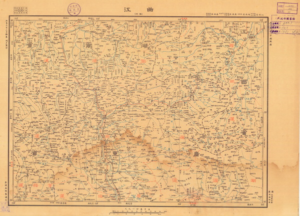 广东韶关历史地图大全