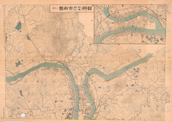 广东韶关历史地图大全