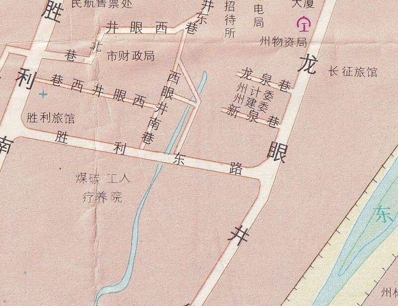 1983年《凉山州西昌市旅游交通图》插图3