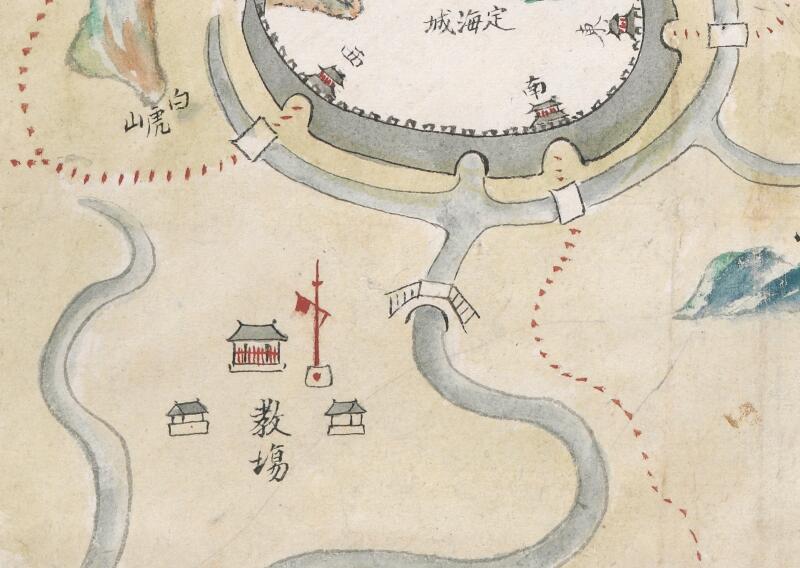 1841年后《舟山岛全图》插图1 1841年后《舟山岛全图》插图1