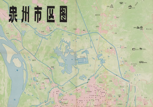 1985年《泉州市区图》