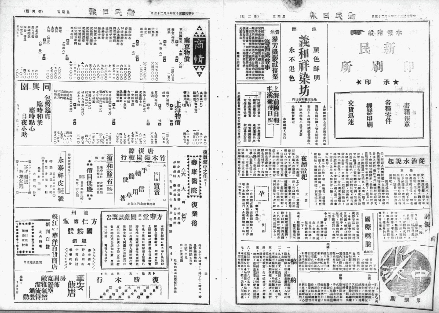 1946-1948年安徽贵池《新民日报》电子版插图1