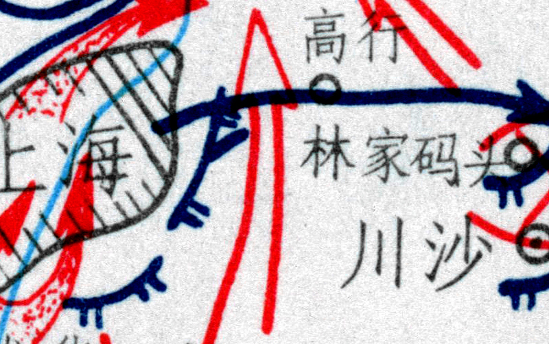 《解放上海作战经过要图》高清JPG电子版插图1