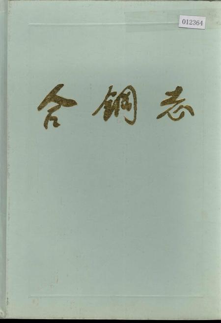 《合钢志》.pdf_安徽省志