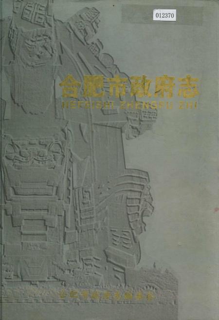 《合肥市政府志》.pdf_安徽省志