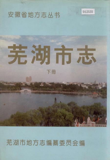 《芜湖市志 下册》.pdf_安徽省志
