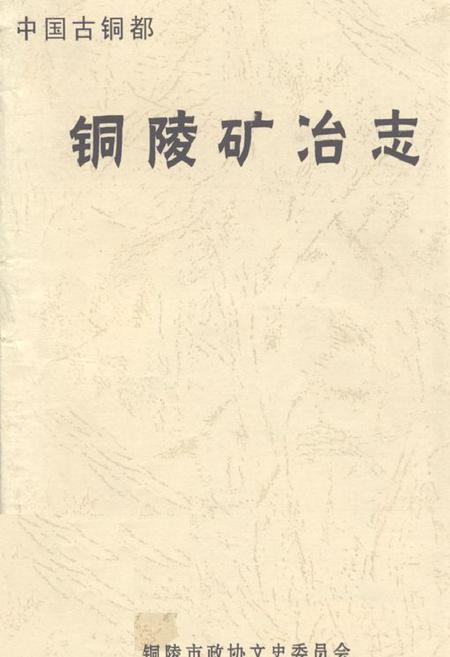 《《铜陵矿治志》》.pdf_安徽省志