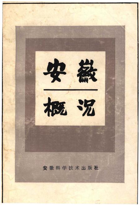 《安徽概况》.pdf_安徽省志