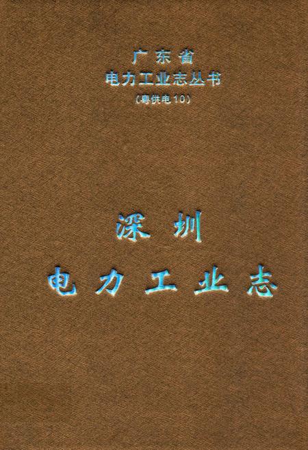 《深圳电力工业志(1935-2000年)》.pdf_广东省志