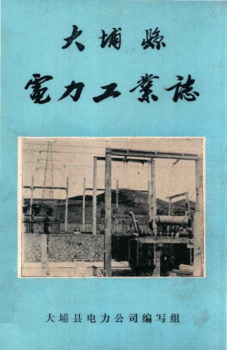 《大埔县电力工业志》.pdf_广东省志