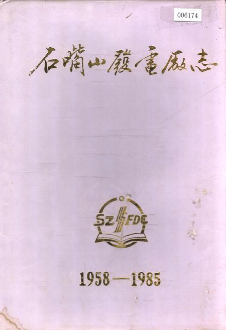 《石嘴山发电厂志》.pdf_宁夏回族自治区志