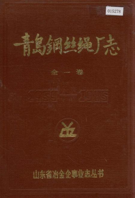 《青岛钢丝绳厂志 全一卷》.pdf_山东省志