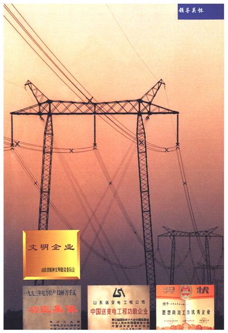 《山东送变电工程公司志(1958-1998)》.pdf_山东省志插图5 《山东送变电工程公司志(1958-1998)》.pdf_山东省志插图5