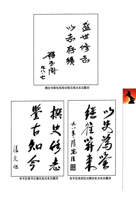 《《牟平邮电志(1986-1998)》》.pdf_山东省志插图4 《《牟平邮电志(1986-1998)》》.pdf_山东省志插图4