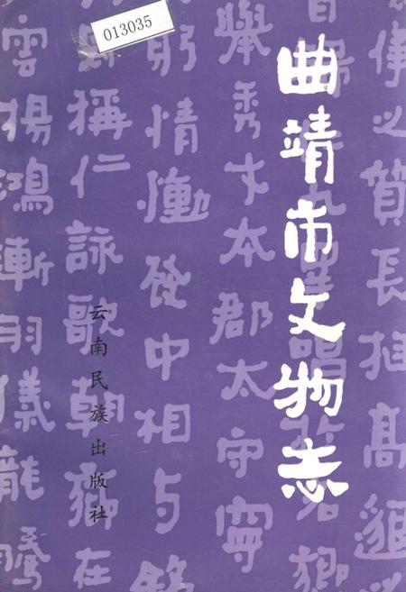 《曲靖市文物志》.pdf_云南省志