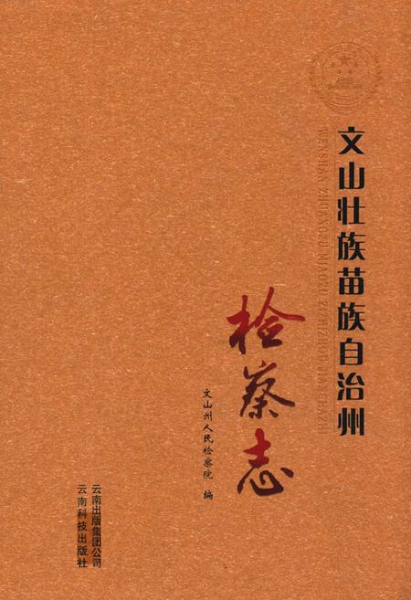 《《文山壮族苗族自治州检察志》》.pdf_云南省志