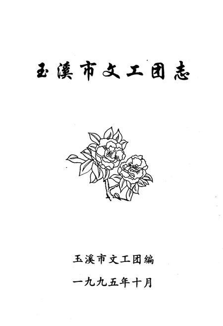 《《玉溪市文工团志》》.pdf_云南省志插图1