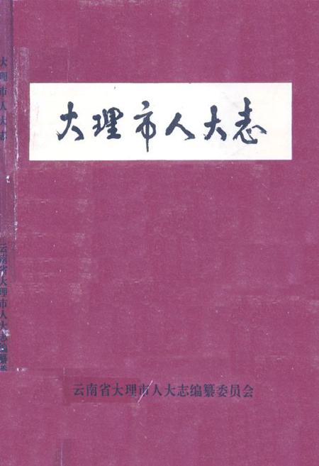 《大理市人大志》.pdf_云南省志