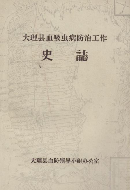 《大理县血吸虫病防治工作史志》.pdf_云南省志
