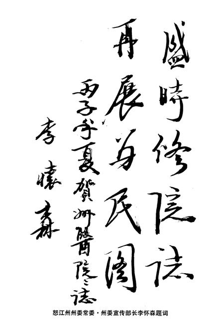 《云南省怒江傈僳族自治州人民医院院志》.pdf_云南省志插图4