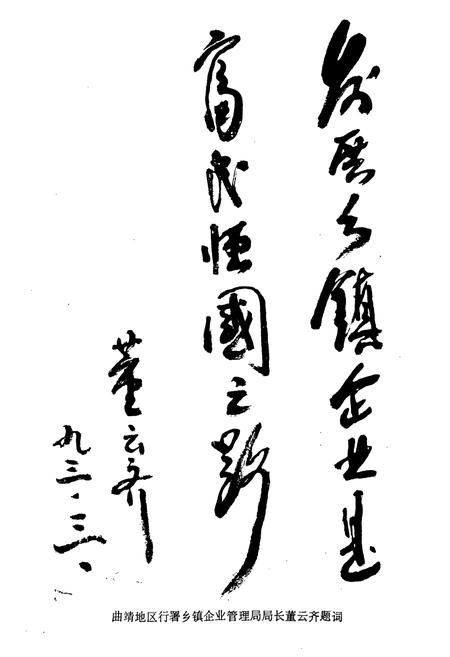 《《曲靖地区乡镇企业志》》.pdf_云南省志插图5