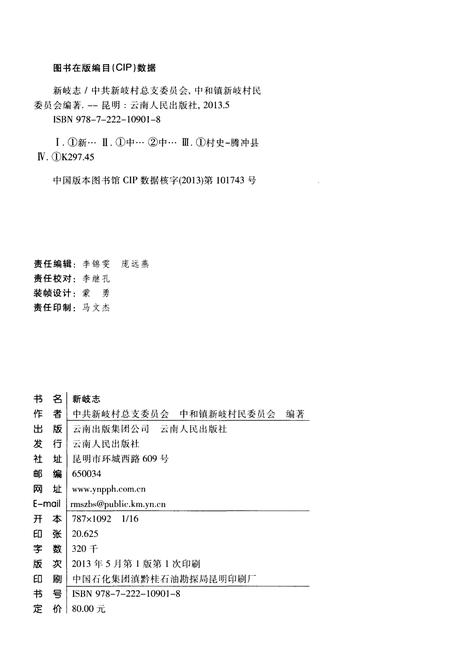 《新岐志(1708-2012)》.pdf_云南省志插图2