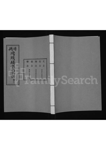 0011.博兴湾头镇安氏宗谱 [残存卷2](别名：安氏宗谱、安氏世谱).pdf电子版