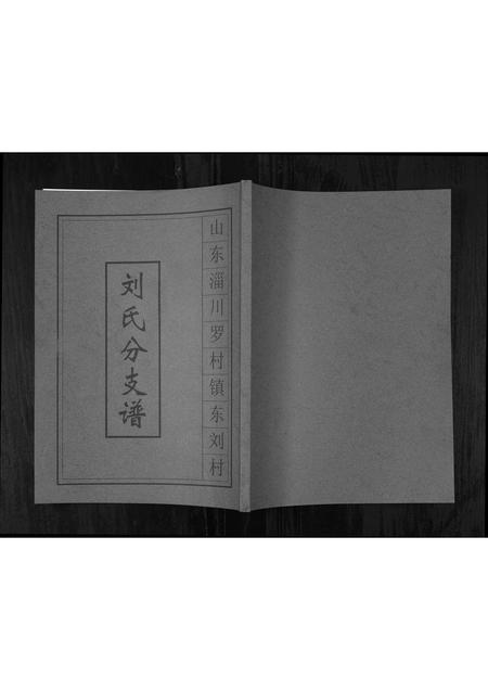 3938.山东淄川罗村镇东刘村刘氏分支谱[1册](别名：Shan Dong Zi Chuan Lu Cun Zhen Dong Liu Cun Liu Shi Fen Zhi Pu、山东淄川罗村镇东刘村刘氏分支谱).pdf电子版