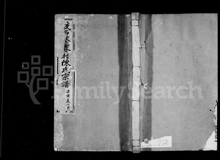 4075.蚁西压赛村陈氏宗谱 [10卷, 首末各1卷].pdf电子版插图
