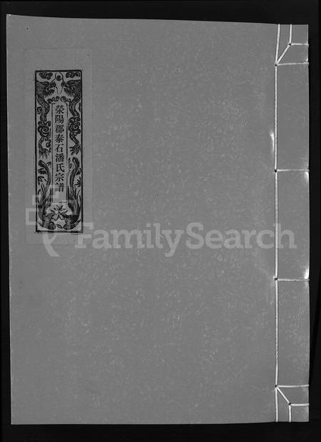 4420.荥阳郡泰石潘氏宗谱 [残卷](别名：泰川潘氏宗谱、Ying Yang Jun Tai Shi Pan Shi Zong Pu、荥阳郡泰石潘氏宗谱).pdf电子版