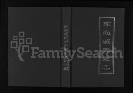 4425.东海戚氏史志 [8卷](别名：Dong Hai Qi Shi Shi Zhi、东海戚氏史志).pdf电子版