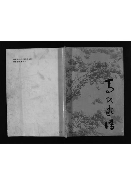 4565.马氏家谱 [不分卷](别名：Ma Shi Jia Pu、马氏家谱).pdf电子版插图1