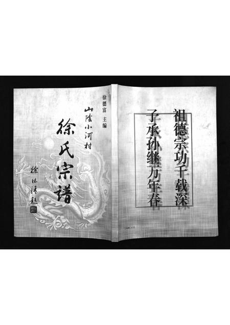 9221.山阴小河村徐氏宗谱 [不分卷](别名：山阴县小河村徐氏宗谱、Shan Yin Xiao He Cun Xu Shi Zong Pu、山阴小河村徐氏宗谱).pdf电子版插图1