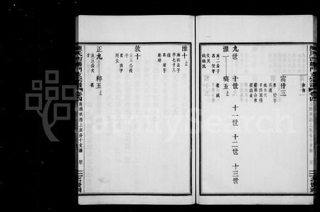 4032.西墙门支陈氏宗谱 [7卷](别名：陈氏西墙门支宗谱).pdf电子版插图1