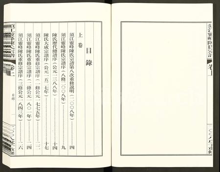 4050.须江灵峰陈氏宗谱 (临安阔滩版) [卷上下].pdf电子版插图1