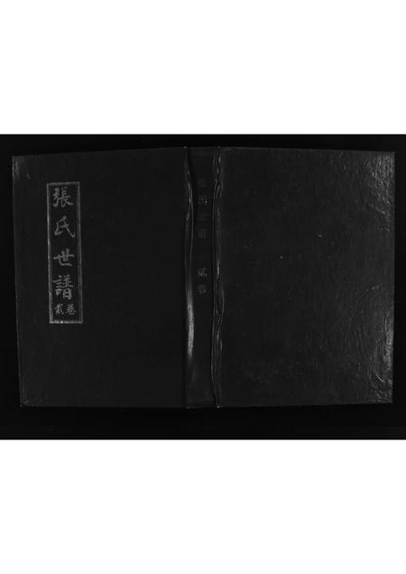 10366.张氏世谱 [2卷](别名：Zhang Shi Shi Pu、张氏世谱).pdf电子版插图1