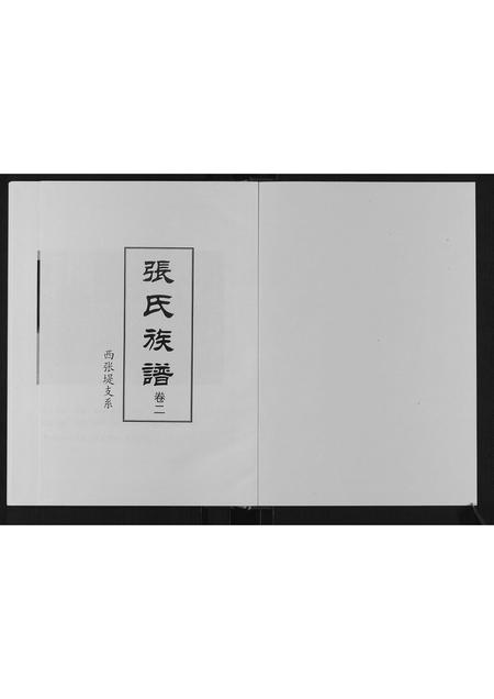 10709.张氏族谱[2卷].pdf电子版插图1