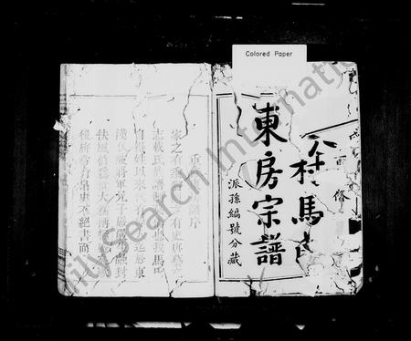 4387.仁村马氏东房宗谱 [10卷].pdf电子版插图1