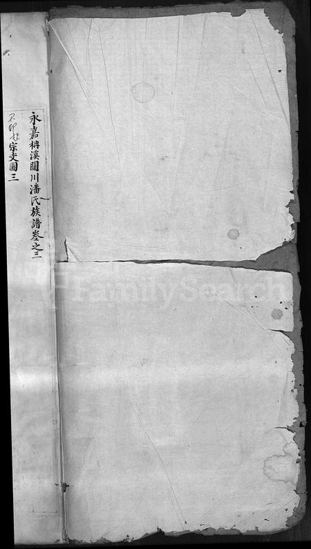 4419.泰川潘氏族谱 [残卷](别名：闼川潘氏族谱、永嘉柟溪闼川潘氏族谱、Da Chuan Pan Shi Zu Pu).pdf电子版插图1