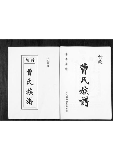 0152.山东于陵曹氏族谱[2卷](别名：Shan Dong Yu Ling Cao Shi Zu Pu、于陵曹氏宗谱).pdf电子版插图1