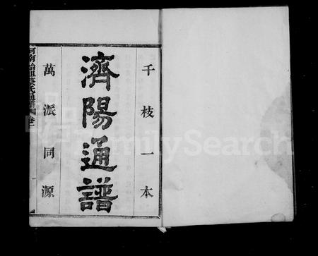 4010.河南蔡氏通谱 [12卷](别名：德清蔡氏宗谱).pdf电子版插图2
