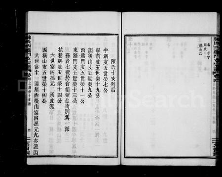 4032.西墙门支陈氏宗谱 [7卷](别名：陈氏西墙门支宗谱).pdf电子版插图2