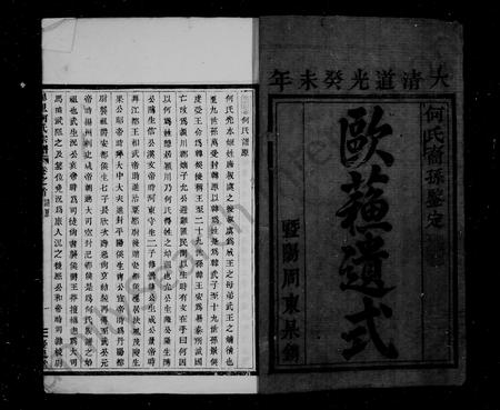 4180.何氏宗谱 [16卷, 首末各1卷](别名：崧里何氏宗谱).pdf电子版插图2