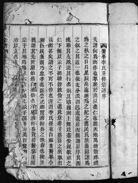 4311.李氏宗谱 [3卷](别名：鳌峯李氏重修宗谱、Li Shi Zong Pu).pdf电子版插图2