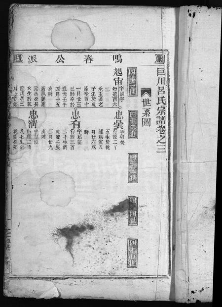 4376.巨川吕氏宗谱[存2卷](别名：Ju Chuan Lv Shi Zong Pu).pdf电子版插图2